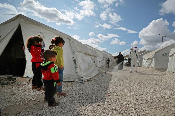 Physical distancing is impossible in camps for refugees and displaced persons, say aid agencies