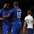 Chelsea defender Antonio Rudiger (centre) believed he was the victim of racist chanting during his side's 2-0 win at Tottenham last month
