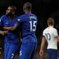 Chelsea defender Antonio Rudiger (centre) believed he was the victim of racist chanting during his side's 2-0 win at Tottenham last month