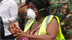 Minister of Sanitation and Water Resources, Madam Cecilia Abena Dapaah