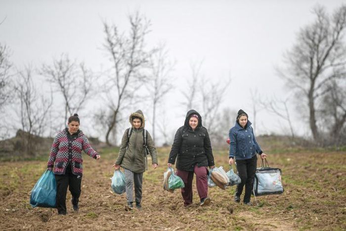 Thousands of migrants have massed at the Greek border since Turkey said last week it would no longer prevent them from entering Europe


Migrants and refugees clashed with Greek police on the Turkish border on March 4, 2020, as they resumed efforts to ...