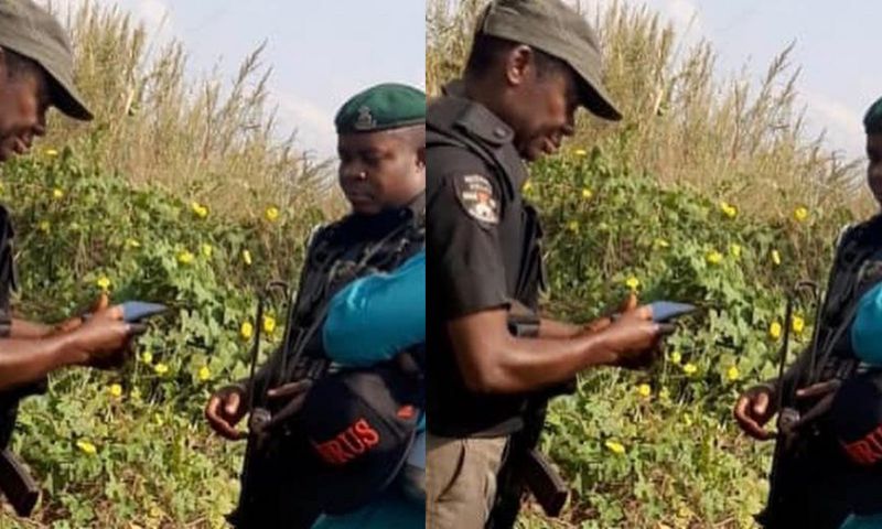 Police officers arrest and detain a man for using Mourinho as his WhatsApp profile picture