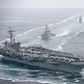 The USS Theodore Roosevelt aircraft carrier has more than 5,000 personnel on board