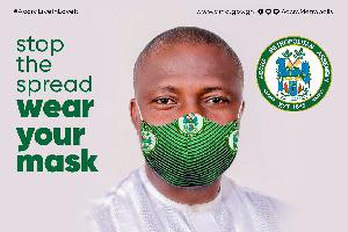 A.M.A launches #WearYourMask campaign, mayor distributes 10,000 Ghana-made masks