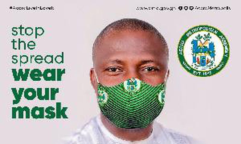 A.M.A launches #WearYourMask campaign, mayor distributes 10,000 Ghana-made masks
