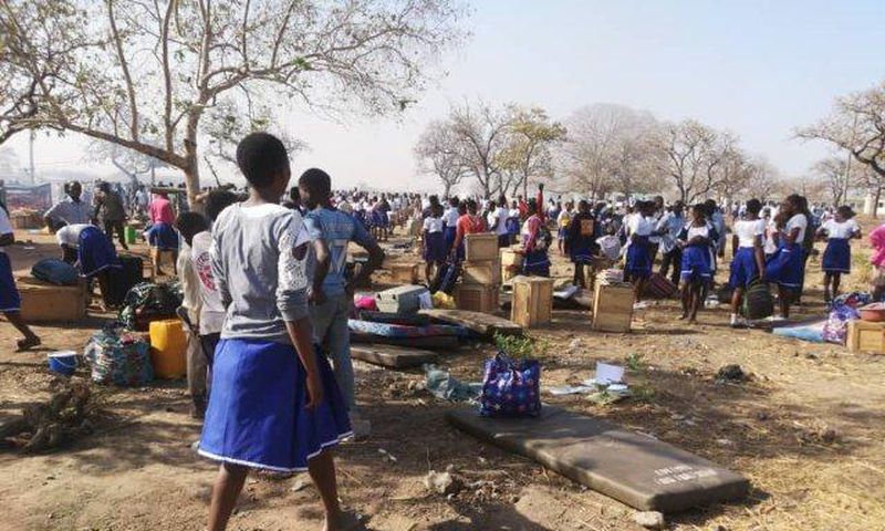 Buipe SHS girl’s dormitory on fire