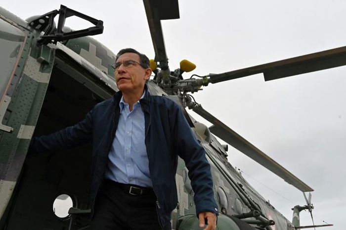 Peruvian President Martin Vizcarra is forecast to strengthen his position in Sunday's parliamentary election