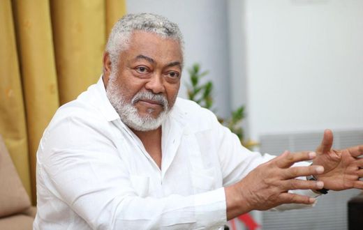Former President Jerry John Rawlings