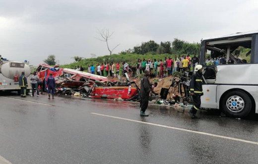 Accident on Cape Coast-Takoradi Highway claims 34 lives; many more injured