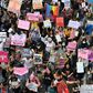 In Indonesia, roughly 800 people in the capital Jakarta rallied to demand the government revoke gender-discriminative laws