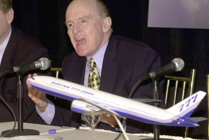 Dubbed the "manager of the century" by Fortune magazine in 1999, Jack Welch (pictured 2000) transformed GE into a sprawling conglomerate during his two decades as chief executive