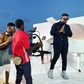 Babs Direction and Sarkodie on set of video shoot