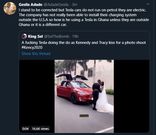 Tesla at Kennedy Osei's wedding