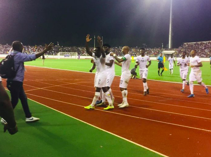 Black Stars beat South Africa 2-0