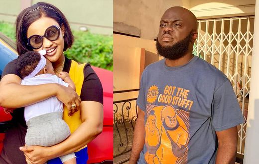 Nana Ama McBrown and Kwadzo Sheldon