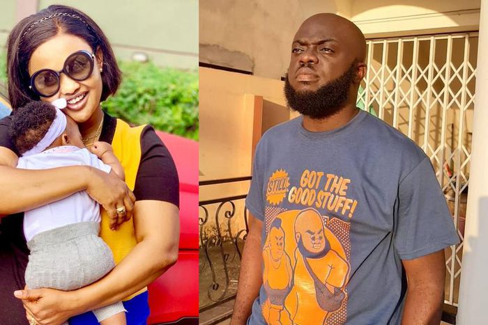 Nana Ama McBrown and Kwadzo Sheldon