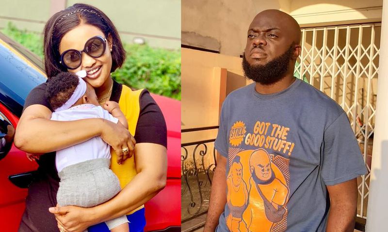 Nana Ama McBrown and Kwadzo Sheldon