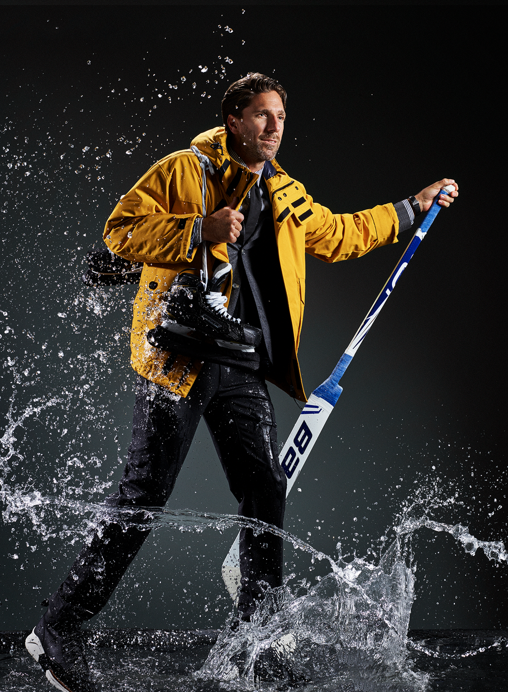 Rangers Goalie Henrik Lundqvist on Style, Routines