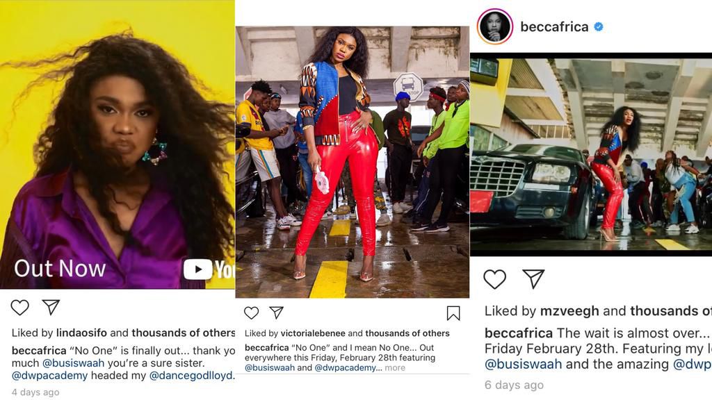 Screenshot Becca blocks fans over John Cena song theft