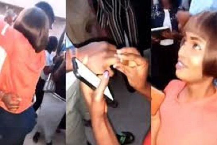 Nigerian lady proposes to her boyfriend in school & he accepts