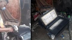 Video shows old laptops being sprayed at Kwame Nkrumah Circle to look brand-new again