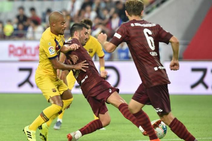 Vissel Kobe's forward David Villa announced his retirement