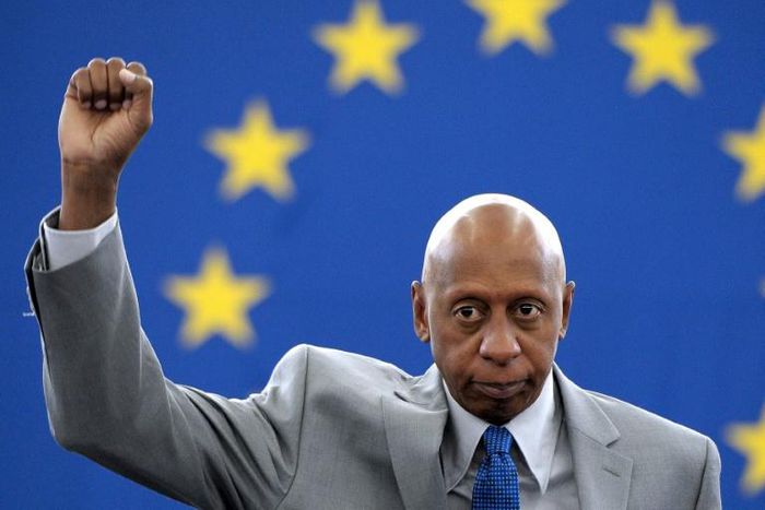 Cuban dissident Guillermo Farinas, pictured receiviung the Sakharov Prize for Human Rights in 2013, is a leading voice in the opposition to Cuba's communist government