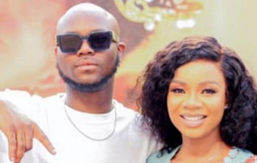 King Promise and Serwaa Amihere