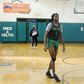 Congolese teen Jonathan Kuminga, considered a top prospect for the 2022 NBA Draft, practices at Patrick School in Hillside New Jersey