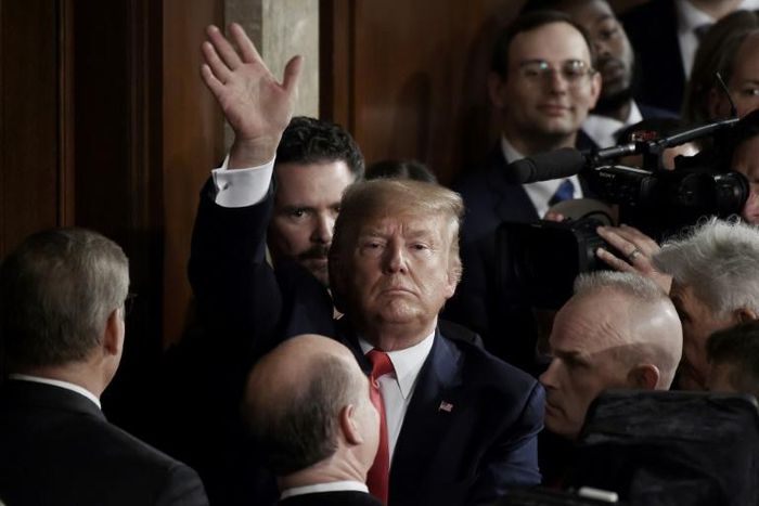 President Donald Trump immediately claimed "victory" after his acquittal in a historic impeachment, but Democrats said the outcome resulted from an unfair trial