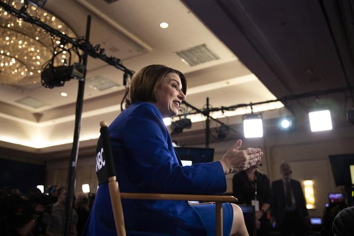 How Amy Klobuchar Suddenly Became a Rival Worth Attacking