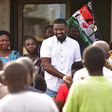 John Dumelo begins door-to-door campaign ahead of December elections