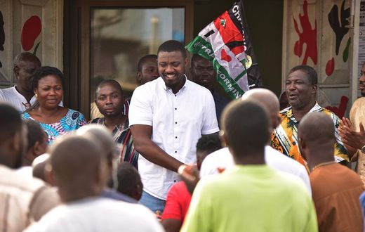 John Dumelo begins door-to-door campaign ahead of December elections