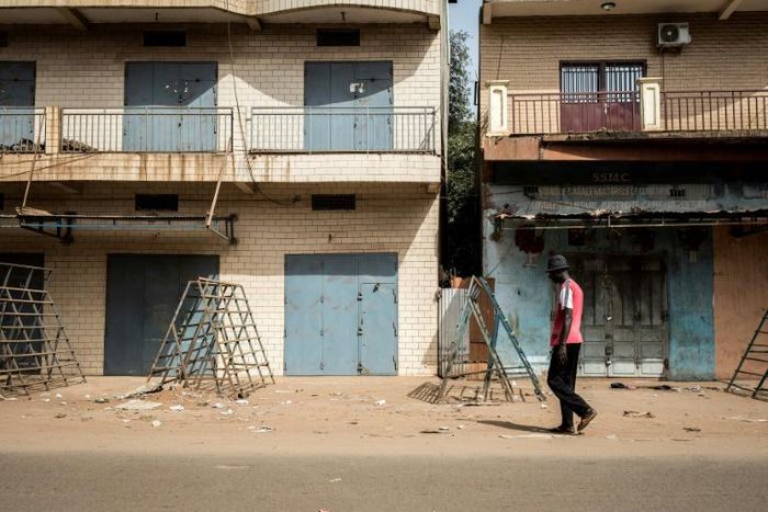 The streets of central Conakry were quiet on Friday evening after the announcement, despite months of protests