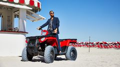 Buy Malumas Look: <a href=&quot;https://www.macys.com/shop/product/calvin-klein-mens-skinny-fit-infinite-stretch-suit-jacket?ID=5706171&quot; target=&quot;_blank&quot;>Calvin Klein jacket</a>; <a href=&quot;https://www.macys.com/shop/product/calvin-kle...