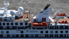 Eight people have been evacuated from the Greg Mortimer liner due to showing serious signs of the COVID-19 disease