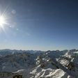 A view of the Pyrenees from the observatory at the Pic du Midi de Bigorre, where the average temperature has risen by 1.7 degrees since 1880