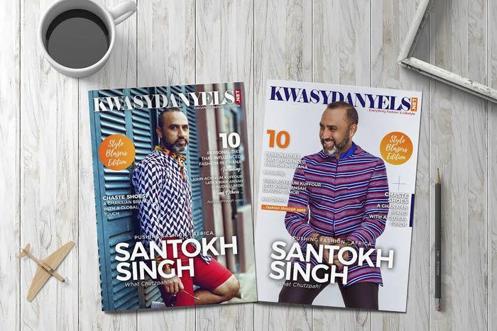 Media Grandee, Santokh Singh covers KWASYDANYELS magazine debut issue