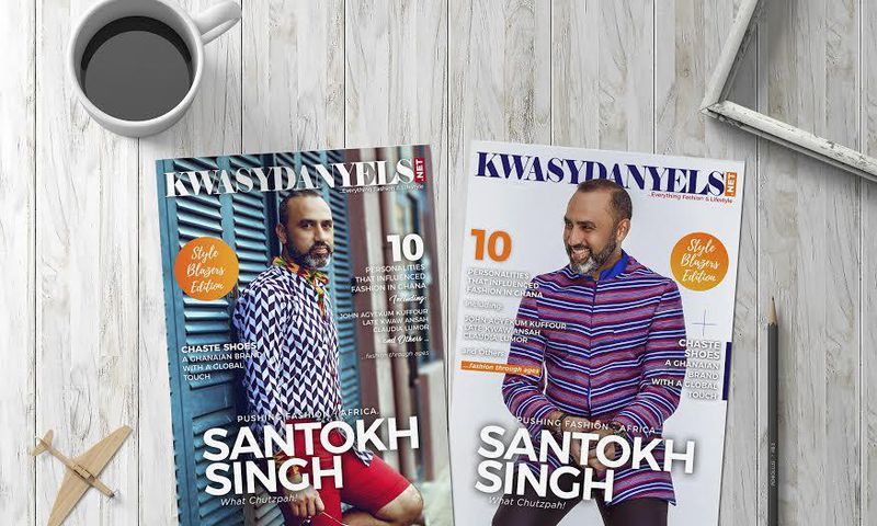 Media Grandee, Santokh Singh covers KWASYDANYELS magazine debut issue