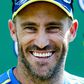 South Africa's cricket captain Faf Du Plessis