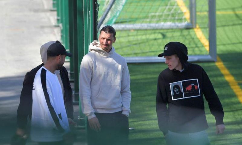 Zlatan Ibrahimovic joined AC Milan in January after two seasons with LA Galaxy in the US