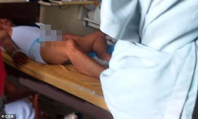 Man in hospital after a 3-day erection from Viagra meant for cattle and the lady didn't show up