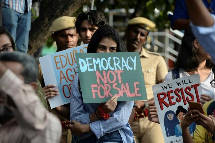 Mobile internet has been cut for tens of millions in India during demonstrations against a new citizenship law