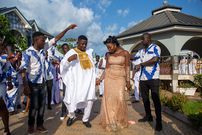 Pulse Ghana's Entertainment editor ,David Mawuli ties the knot in a beautiful ceremony
