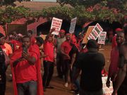 Demo ongoing