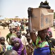 Hundreds of thousands of people in Diffa, southeastern Niger, depend on food handouts to survive (file picture)