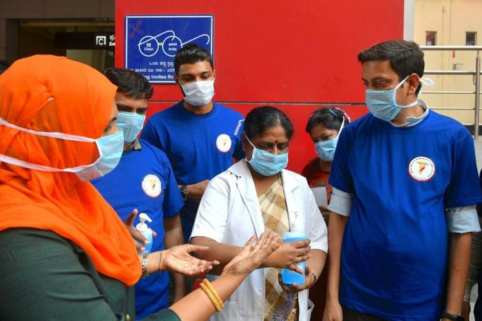 Doctors, nurses, delivery drivers and other coronavirus frontline workers have been attacked and harassed in India