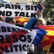 Protesters from the Democratic Tsunami group has called for supporters to gather before Barcelona face Real Madrid on Wednesday