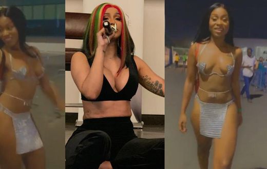 Cardi B and Efia Odo