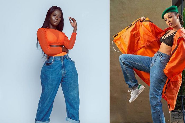 Fella Makafui and Sister Derby